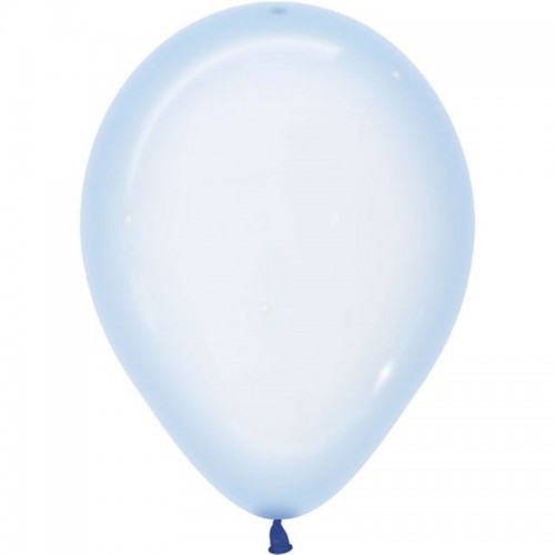 Balão Azul Transparente